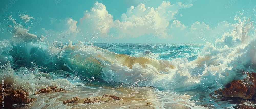 Eroded coastlines paint a picture of nature's resilience against the backdrop of relentless ocean currents fueled by warming temperatures. Eroded coastlines paint a picture of nature's resilience against the backdrop of relentless ocean currents fueled by warming temperatures.