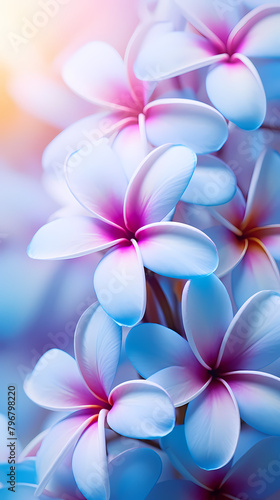 beautiful blue flower