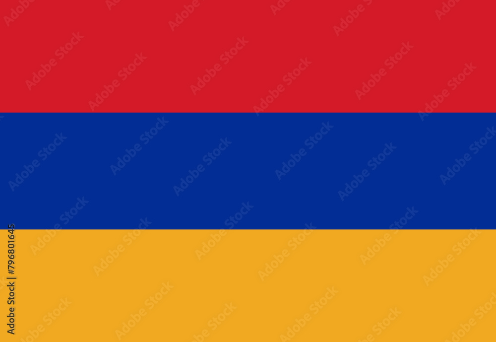 Armenia flag illustrator country flags