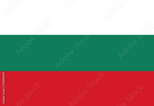 Bulgaria flag illustrator country flags photo