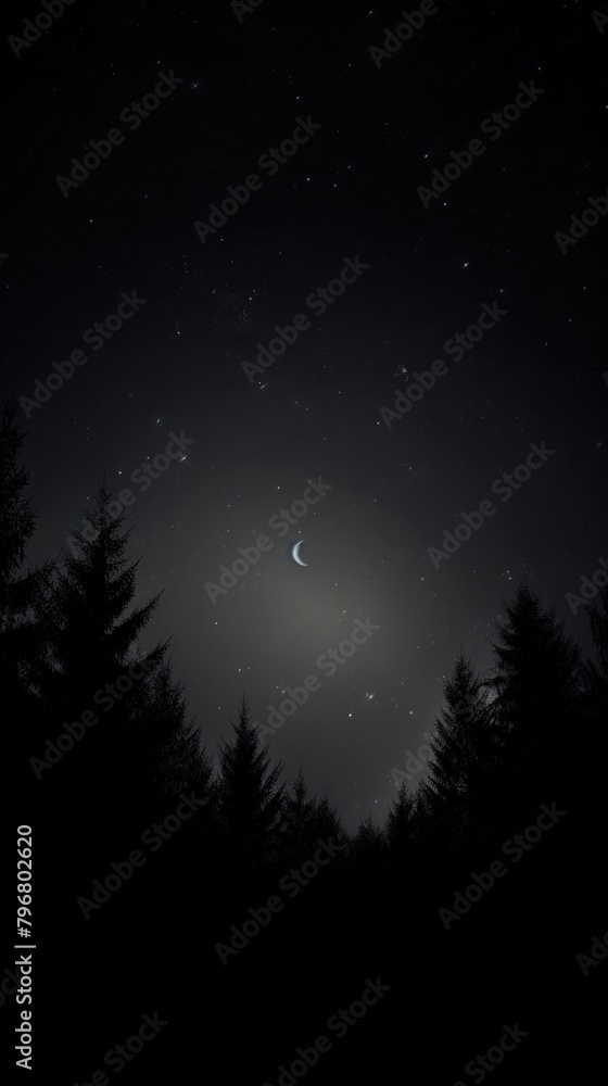 Dark sky background moon astronomy outdoors.