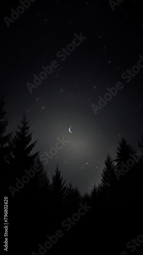 Dark sky background moon astronomy outdoors.