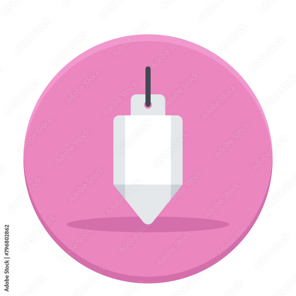 plumb bob level with string concept, plummet plumb-line for Vertical Direction Masonry Tool vector icon design, Labor Day Symbol, 1st of May Sign, International Workers Day stock illustration plumb bob level with string concept, plummet plumb-line for Vertical Direction Masonry Tool vector icon design, Labor Day Symbol, 1st of May Sign, International Workers Day stock illustration
