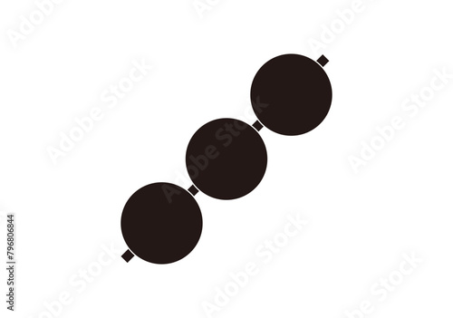 三つ並び団子（因幡団子）