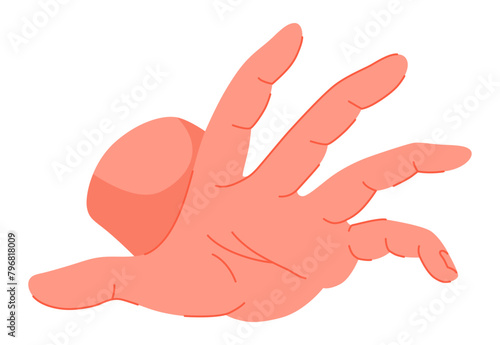 Puppeteer hand controlling. Business man or worker being controlled. Employer domination exploitation or authority manipulator