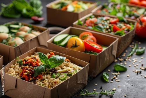 Support meal nutritional needs with benefits that enhance large portion meals, focusing on food periods and vegan delivery options for school environments.