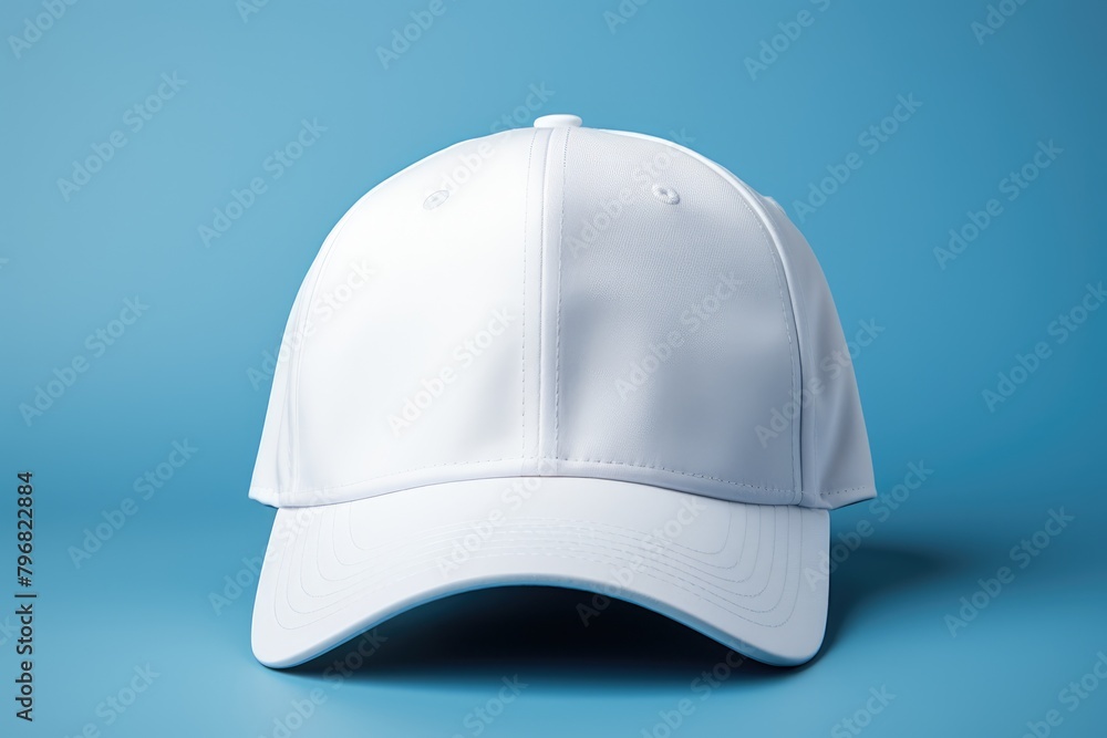 a picture product photograph of a blank cap, meticulously styled and photographed against a vibrant and contrasting backdrop, AI Generative a picture product photograph of a blank cap, meticulously styled and photographed against a vibrant and contrasting backdrop, AI Generative