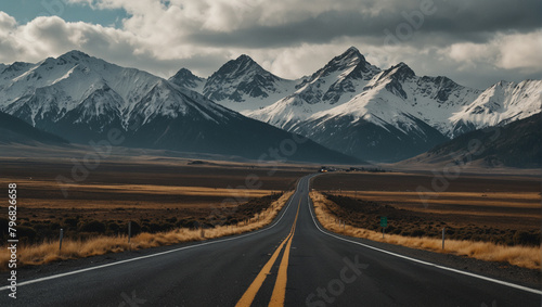 mountain road in the mountains © Bibi
