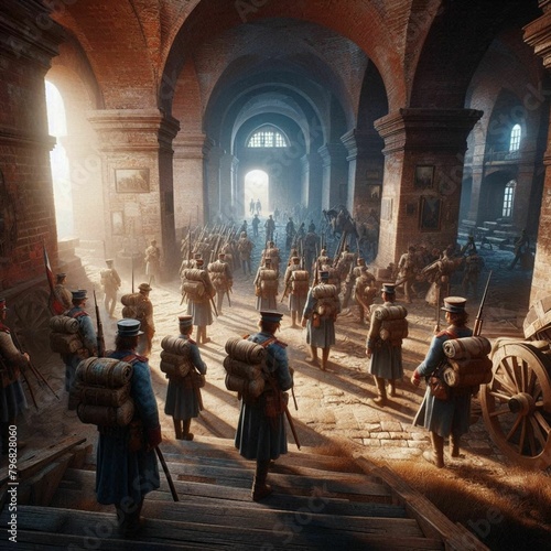 invasion of a fort
