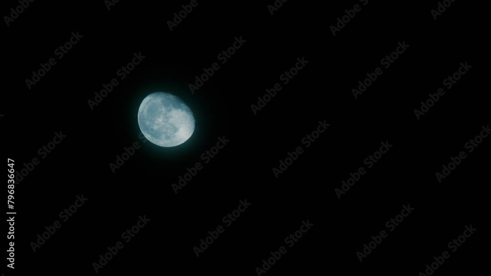 A captivating view of a nearly full moon illuminating the night sky. The details of the lunar surface are finely drawn, enhancing the overall celestial beauty. Smooth ride A captivating view of a nearly full moon illuminating the night sky. The details of the lunar surface are finely drawn, enhancing the overall celestial beauty. Smooth ride