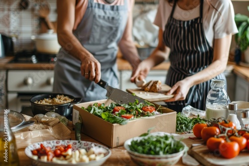 Optimize kitchen efficiency with customizable  tech savvy meal prep solutions  enhancing your meal delivery experience with efficient gear and diverse food offerings.