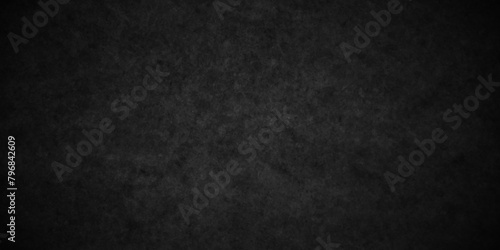 	
Dark black wall grunge textured concrete backdrop background. Panorama dark grey black slate gradient background or texture. Vector black concrete texture. Stone wall background. photo