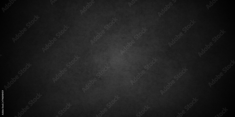 	
Dark black wall grunge textured concrete backdrop background. Panorama dark grey black slate gradient background or texture. Vector black concrete texture. Stone wall background.