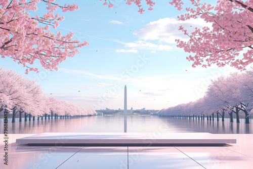 Springtime Elegance: National Mall Monuments