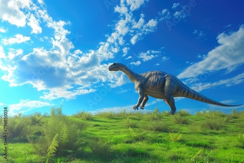 Exploring Prehistoric Times: Triassic Dinosaur Habitats © Andrii 