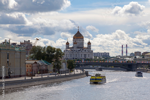 The Cathedral of Christ the Saviour in Moscow