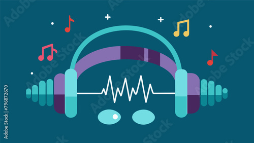 An electronic headband that uses EEG technology to measure brain waves and adapt the music being played to match the listeners mood creating a.