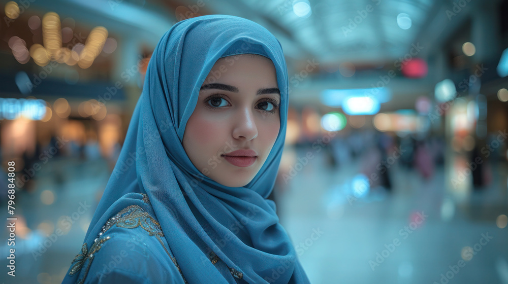 Portrait beauty female person, young woman, muslim, islam, in traditional, culture, ethnic dress. Portrait beauty female person, young woman, muslim, islam, in traditional, culture, ethnic dress.