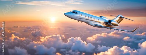 Luxury private jet