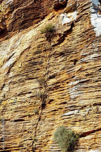 Natural stone surface detailed texture, Penteli mountain, Greece