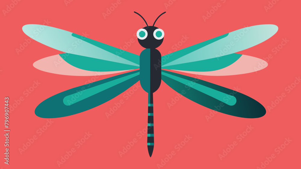 Captivating Dragonfly Exquisite Full Body Vector Illustration for Your Designs Captivating Dragonfly Exquisite Full Body Vector Illustration for Your Designs