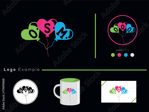 Celebrate OSM Baby Shop Logo Image Design