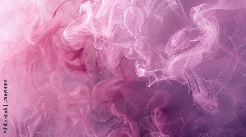 Fototapeta premium Pink and Purple Background With Smoke