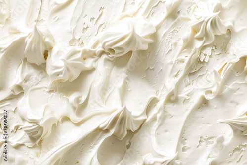 Frozen yogurt background or ice cream © Elena