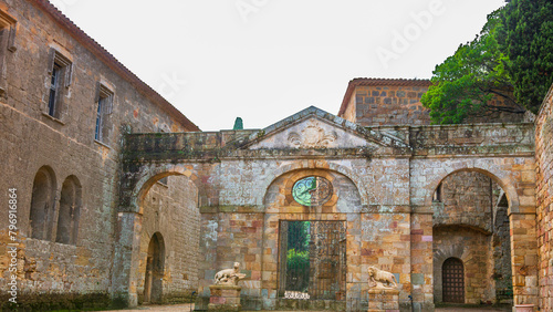 Fontfroide Abbey or Abbaye de Fontfroide