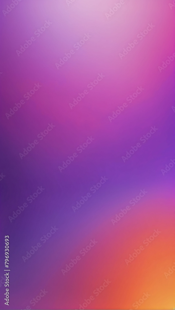 Abstract purple and orange gradient colorful for background.