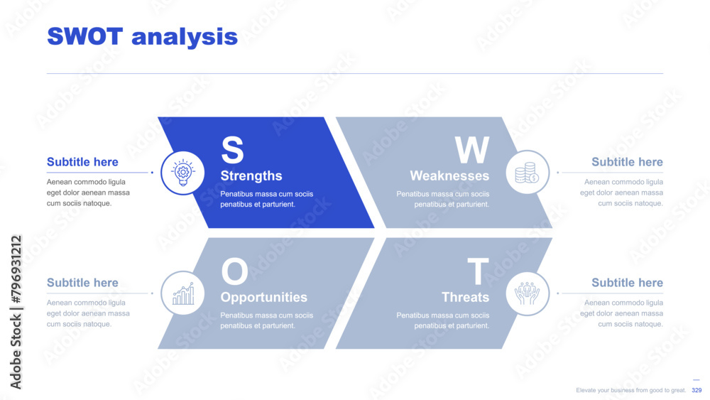 Flat business infographic diagram vector slide presentation template Flat business infographic diagram vector slide presentation template