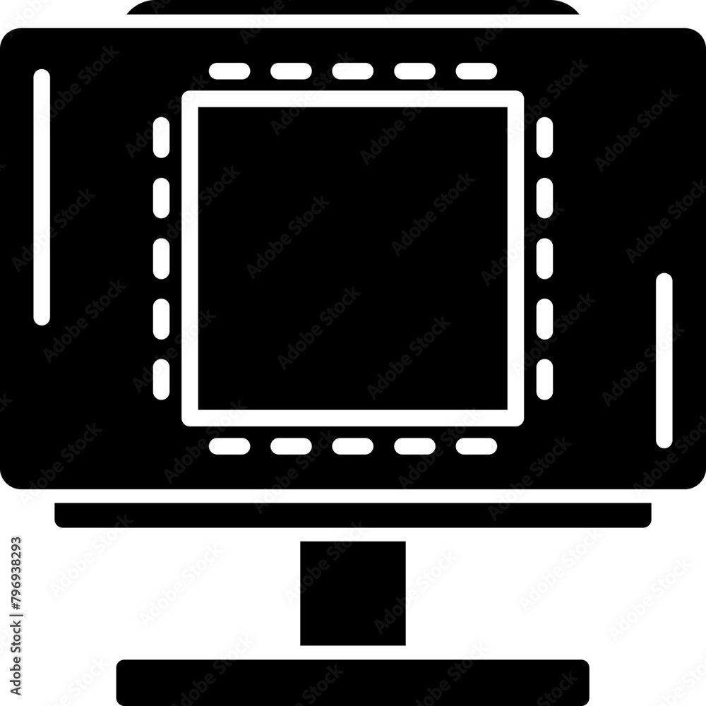 Obraz premium Square Icon