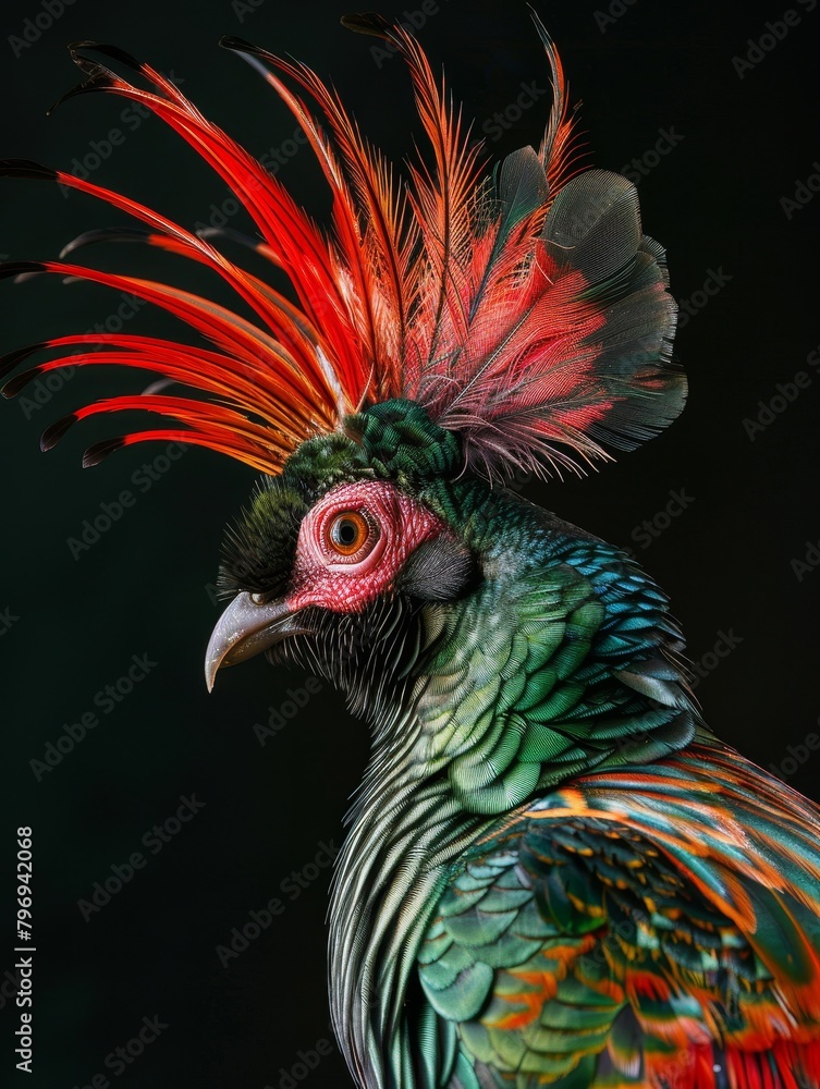 Fototapeta premium Vibrant Feathered Creature