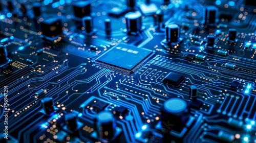 Technology-related backgrounds like circuit boards or digital screens --ar 16:9 Job ID: 4c18d7ef-bf4c-44bf-98c4-21adbac5160d