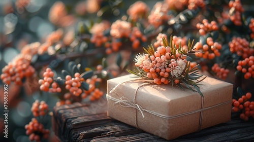 Mother's Day,Happy mother’s day,Mom day,gift,Elegant Gift Box Masterfully Photographed 
on Rustic Wooden Tabletop, High-Definition Minimalist Background, Warm Ambiance