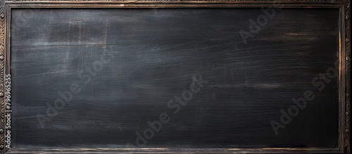 Blackboard with Wooden Frame and Chalkboard © Ilgun