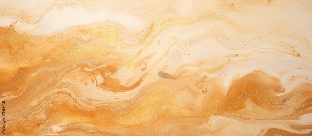 Liquid substance with brown hue Liquid substance with brown hue