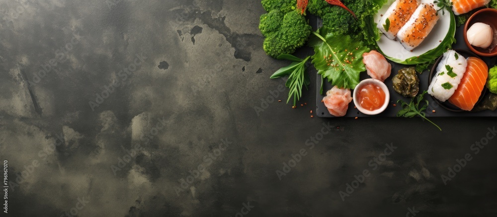 Plate of Salmon, Broccoli, Eggs, and Vegetables Plate of Salmon, Broccoli, Eggs, and Vegetables