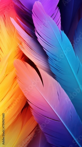 Abstract colourful feathers background backgrounds pattern lightweight.