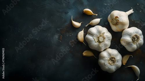 Chopped and Whole Garlic Cloves	