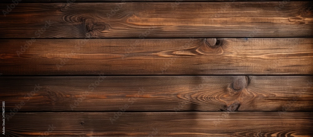 Close-up wooden wall with dark backdrop Close-up wooden wall with dark backdrop