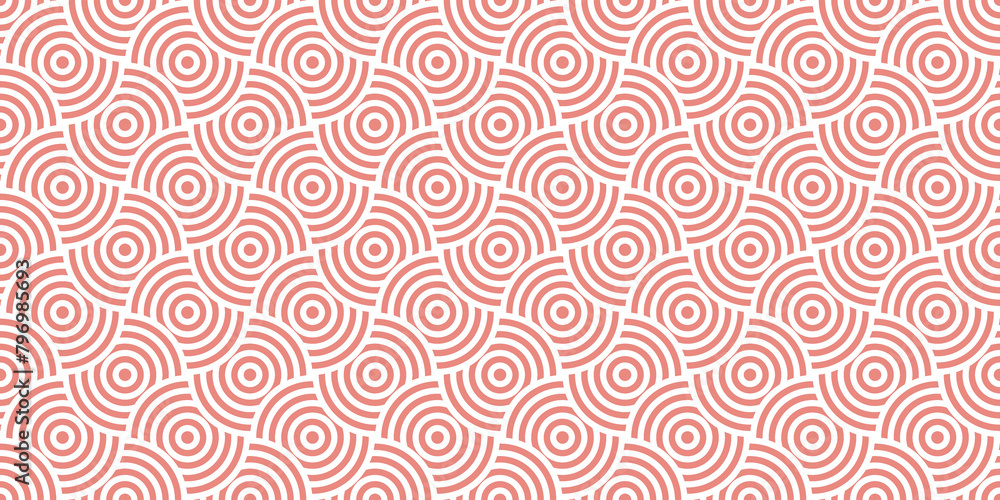Japanese seamless pattern in oriental geometric traditional style.Circle ornament.Pink abstract asian creative motif. Vintage tiger. Japanese seamless pattern in oriental geometric traditional style.Circle ornament.Pink abstract asian creative motif. Vintage tiger.