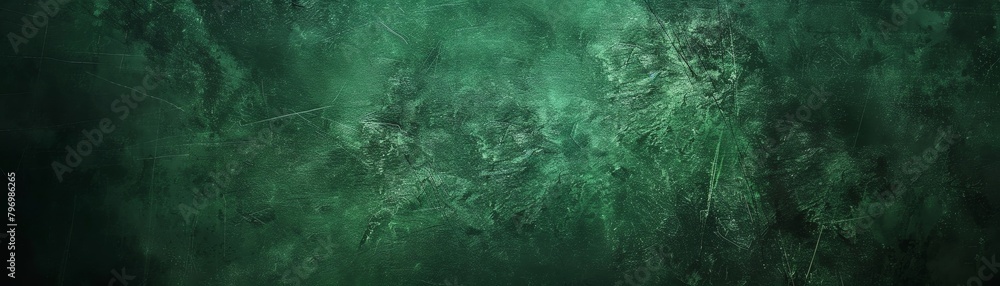 green background, dark green, grunge texture, dark background, digital art style realistic image