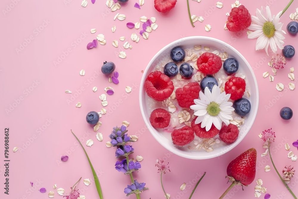Enjoy a breakfast serving of organic porridge, a mealtime choice that offers a light breakfast option and morning nourishment, packed with healthful roughage. Enjoy a breakfast serving of organic porridge, a mealtime choice that offers a light breakfast option and morning nourishment, packed with healthful roughage.