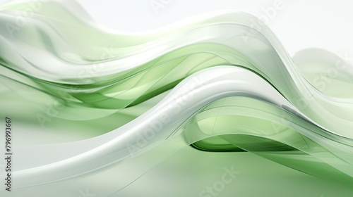 Abstract line wave