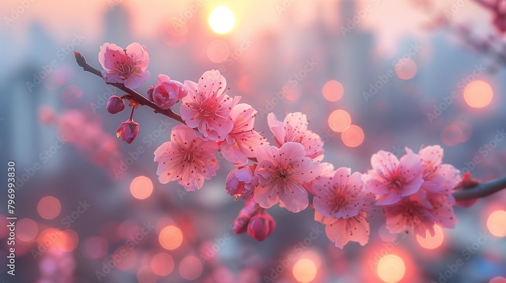 Golden Hour Petals, generative ai Golden Hour Petals, generative ai