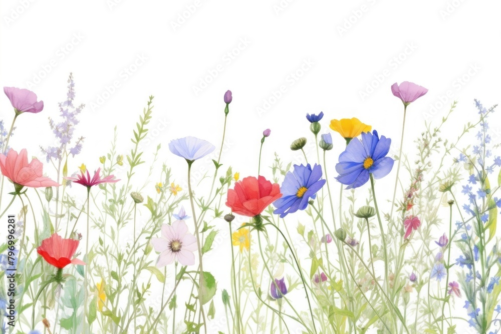 Pastel flowers nature backgrounds grassland. Pastel flowers nature backgrounds grassland.