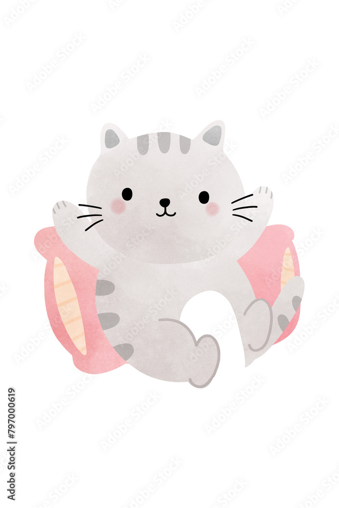 Kawaii Smiley Face Sticker: Cute Character for Any Project Kawaii Smiley Face Sticker: Cute Character for Any Project