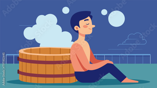 Taking a few moments to breathe deeply in the sauna allowing your body to relax and your thoughts to quiet aiding in falling asleep faster and staying.