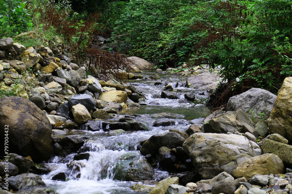 Small natural waterfall in Fatsa district of Ordu Small natural waterfall in Fatsa district of Ordu